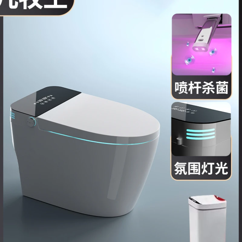 

Intelligent toilet integrated without water pressure limit sterilization automatic multi-functional wall toilet