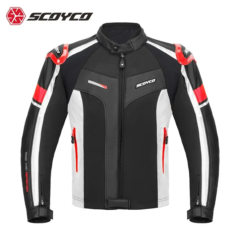 

Spring Summer Motorcycle Riding Jacket for Men Women Breathable Ventilated Anti-fall Wear-resistant Slim Fit Biker Racing Jacket