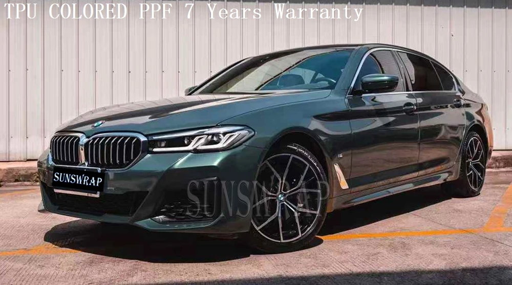 

2026 DIY Gotland Green Color PPF Paint Protection Film PPF TPU Car Color Changing Film Anti-Scratch Vinyl Car Accessories 5x52ft