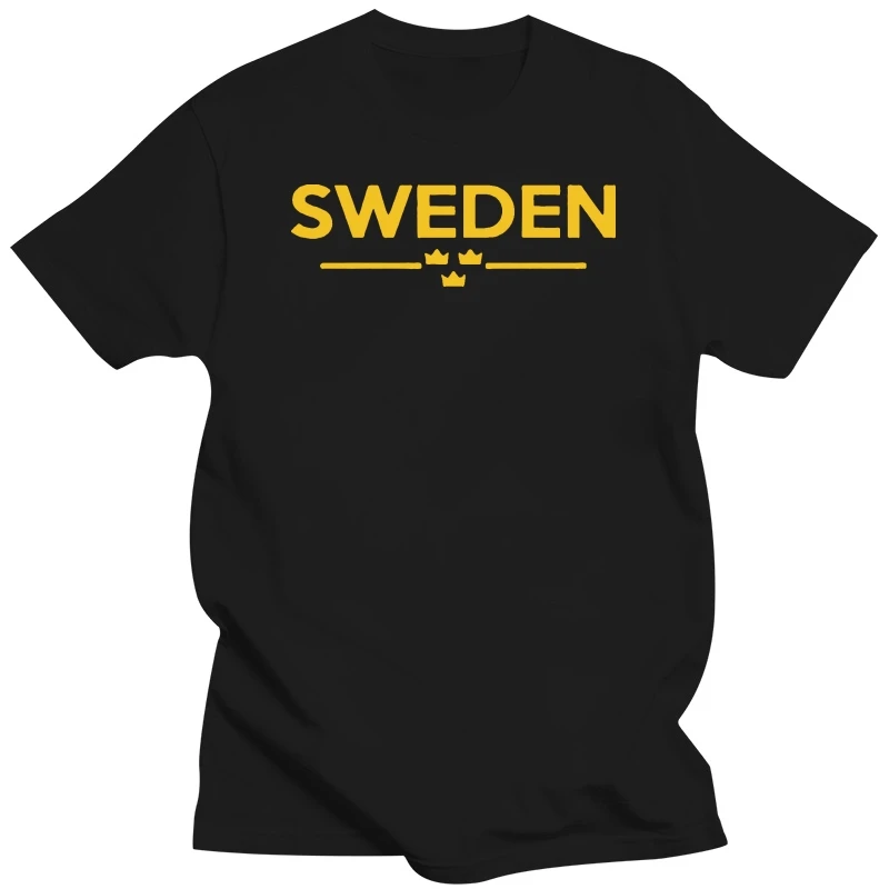 SWEDEN TRE KRONOR vintage bornmade in Sverige Stockholm native T-shirt S-5XL