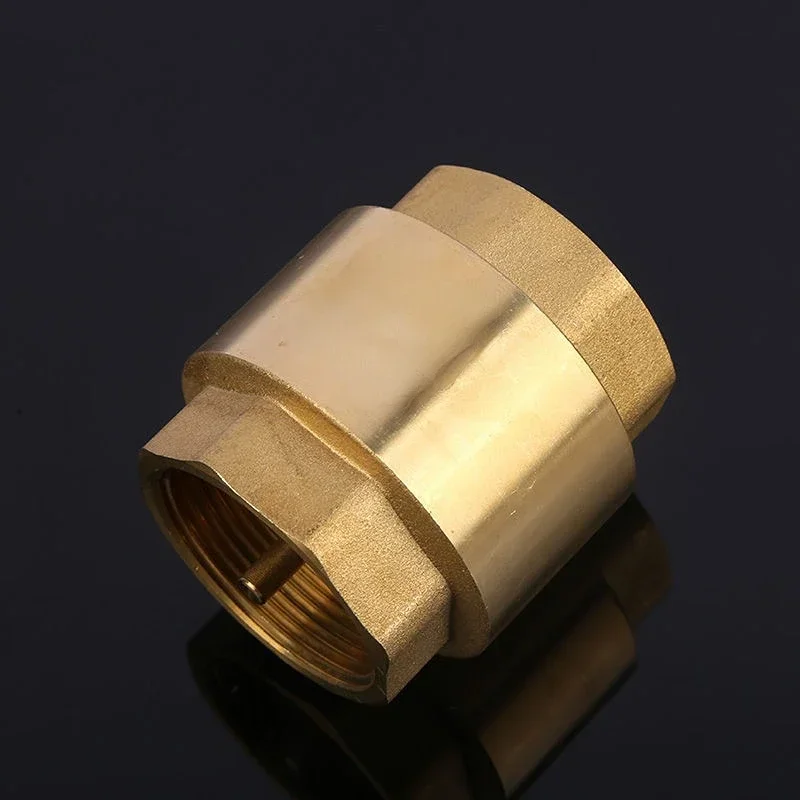 1 PCS Threaded Check Valve High Accuracy Brass  Check Valve One Way Non-Return for Water Gas Oil Clapet Anti Retour Eau  200WOG