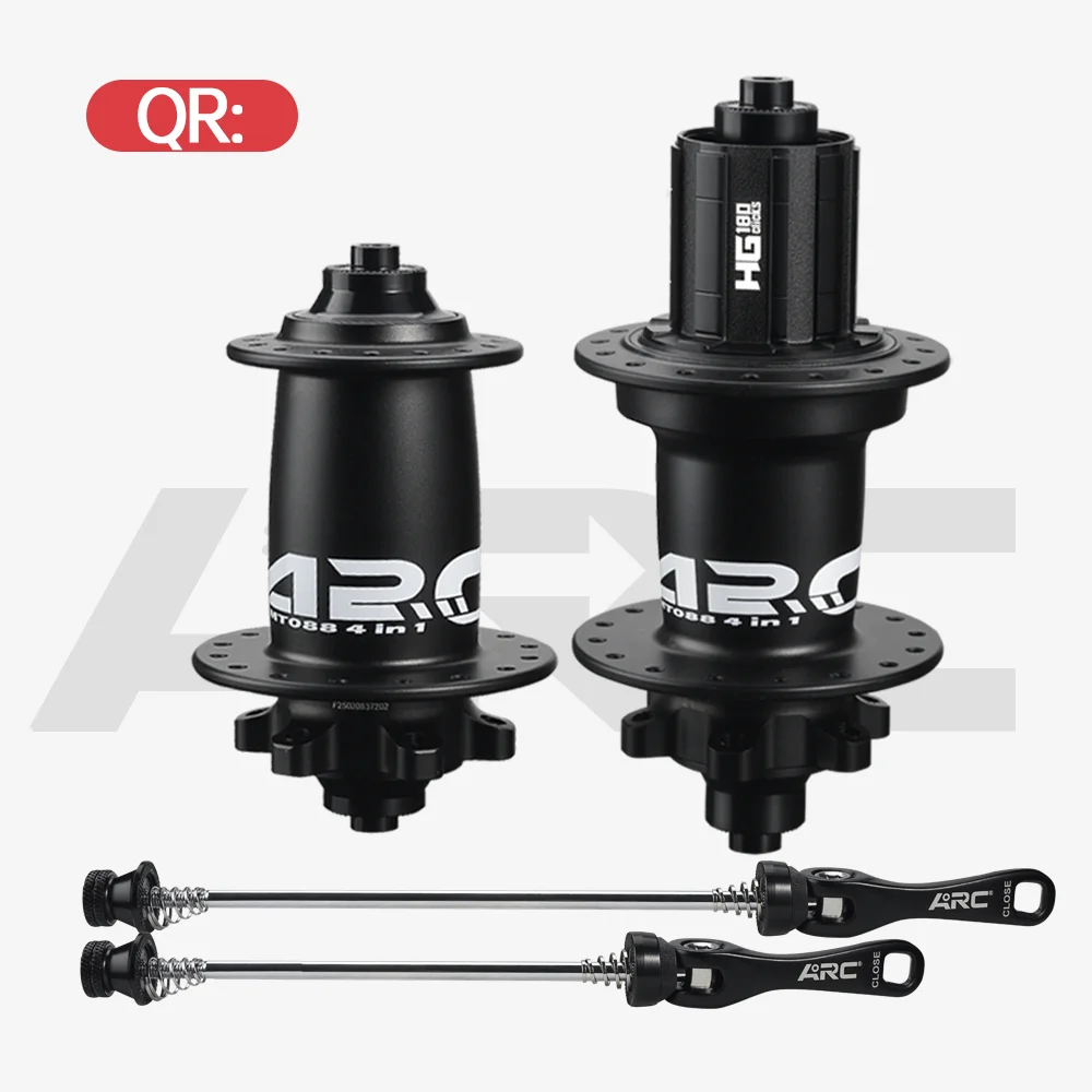 ARC MT088 180 Clicks Bicycle Hubs MTB Hub 32H Bike S&S Bearing Hub