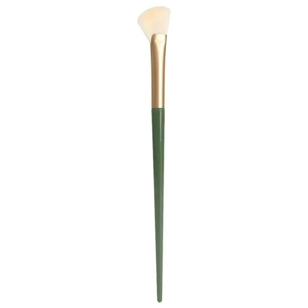 New Soft Makeup Brushes Angled Contour Smudge Nose Shadow Brush Flat Head Highlighter Blush Half Fan-shaped for Nose Shadow