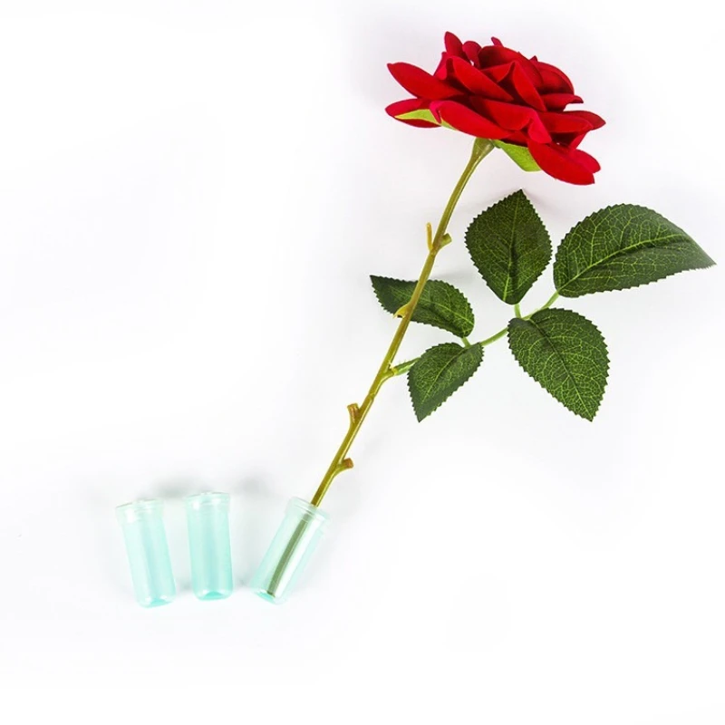 10pcs Flower Bouquet Packaging Material Flower Nutrient Tube Water Storage Tube Bouquet Freshness Tubes