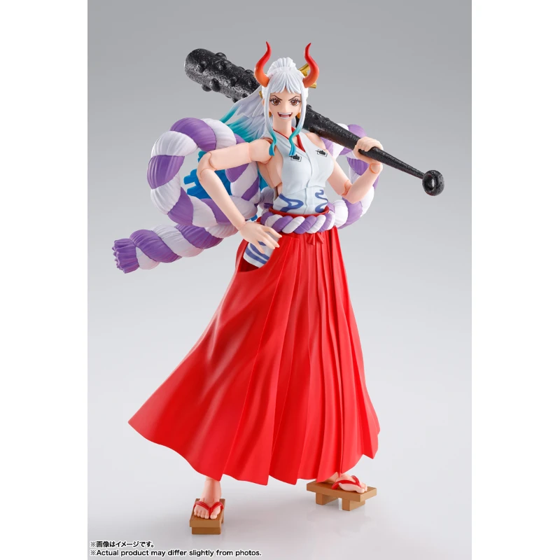 In Stock Bandai S.H.Figuarts SHF One Piece Kaido Kaidou's Daughter Yamato Anime Action Figures Toys Models Collector Hobby Gift