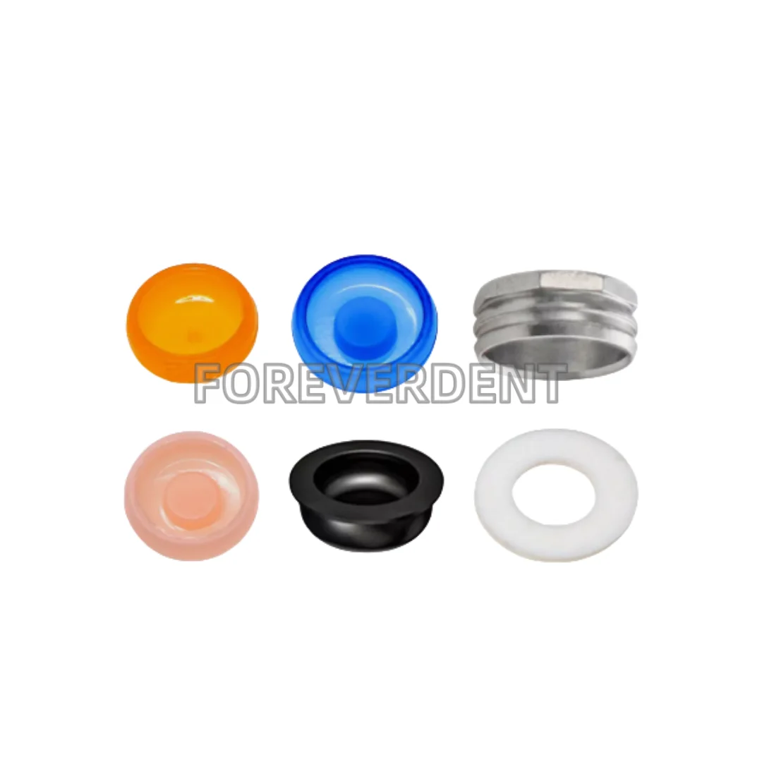 6pcs/kit Dental Abutment Retentive Caps Inserts Locator Implant Metal Housing Cap