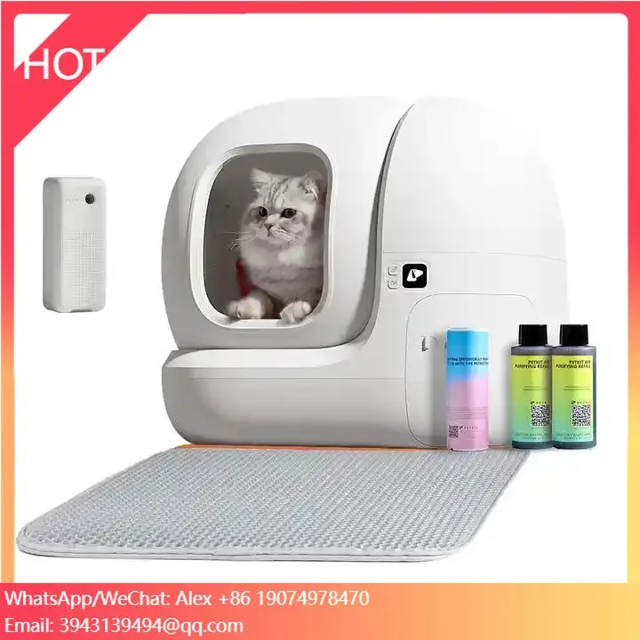 PETKIT PURA MAX Smart Self-cleaning Cat  Box App Control Global Version Cat Toilet With Odor Deodorizer