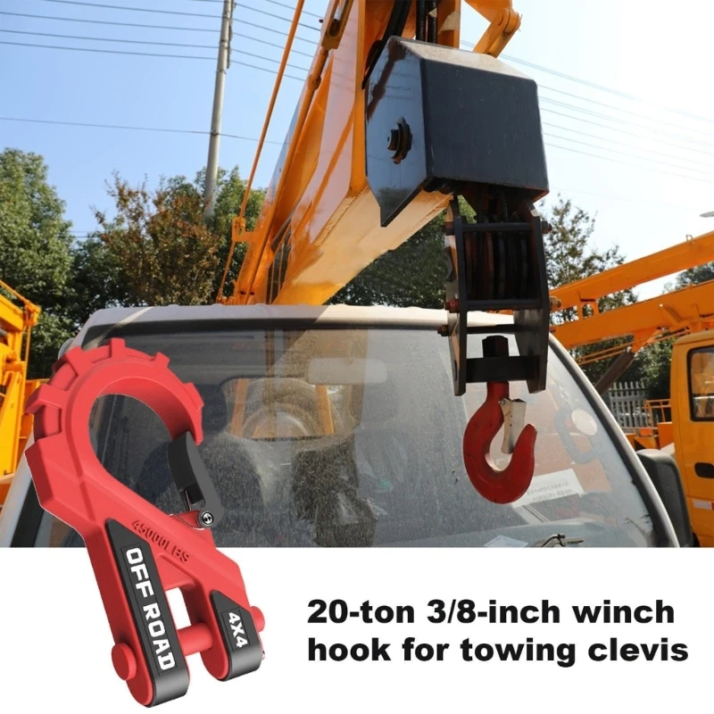 

D0UC Professional Winch Hook Featuring 20 Ton Rating & Weatherproof Surfaces Finish