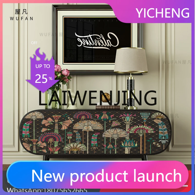 

LYY Installation-Free Locker Bedroom Bed Front Cabinet Solid Wood Entrance Cabinet