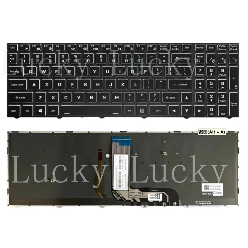 

Клавиатура для Acer Aspire Lite 15 AL15-41 41P 42 42P N24B4 с цветной подсветкой