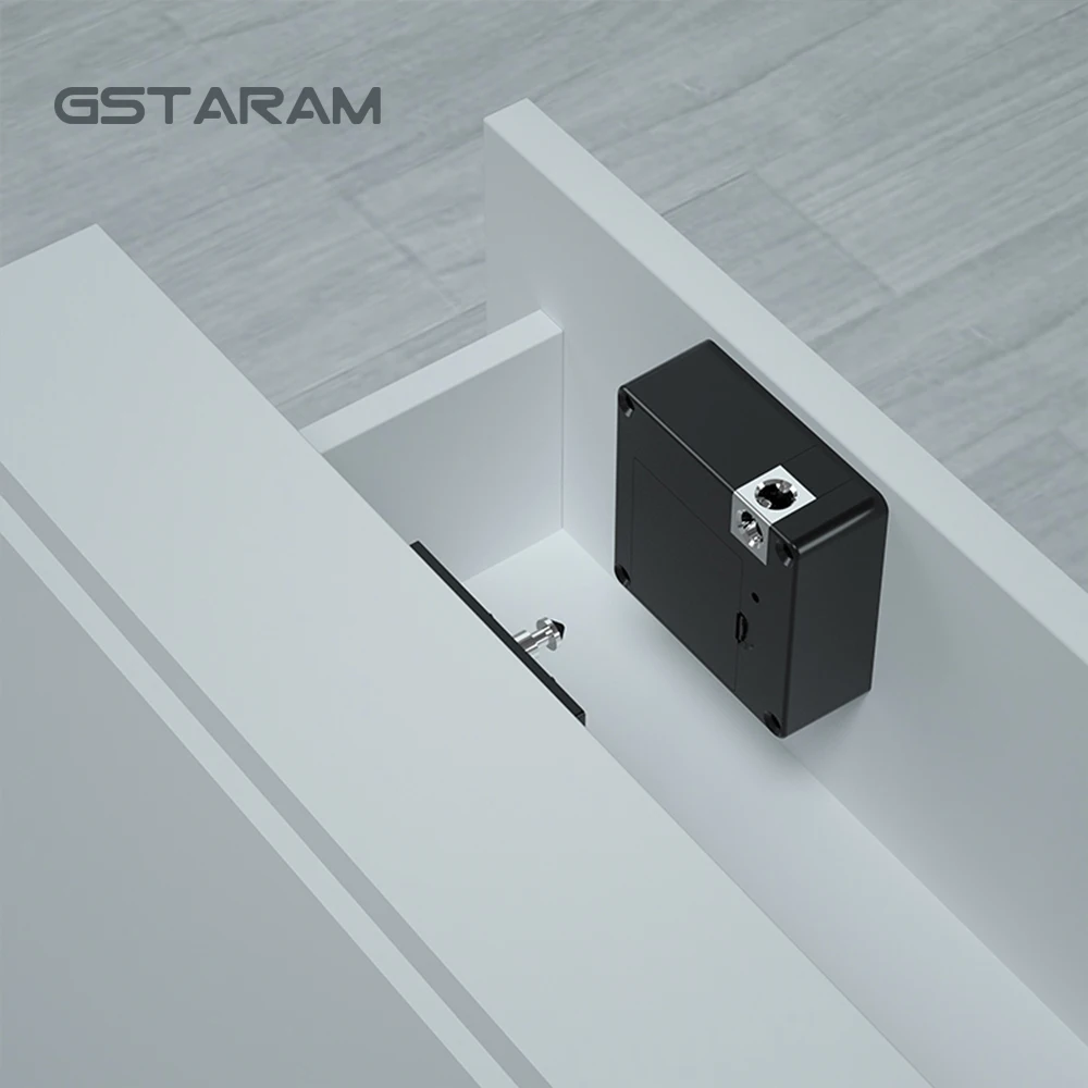 For Wardrobe Furniture Sauna Cupboard Locker Hole-free Invisible Sensor Induction Cabinet Lock RFID Card Smart Electronic Lock