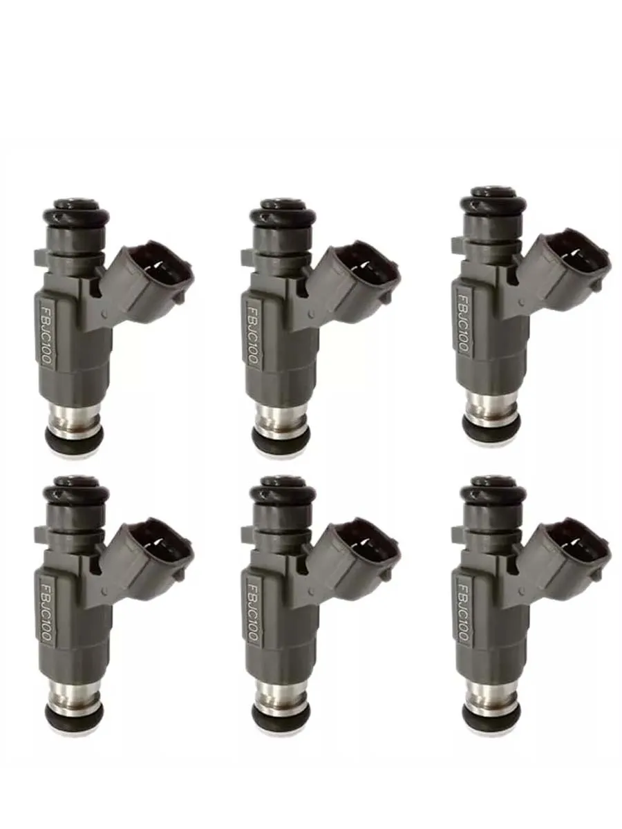 

6x Fuel Injectors For Infiniti G35 Q45 FX45 FX35 Nissan 350Z 03-04 3.5L FBJC100 16600-5L700 16611-AA350 FJ653 FIJ0028 842-12240