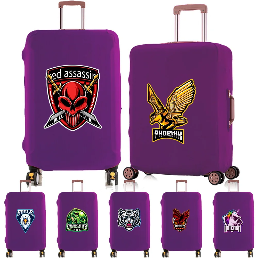 

For 18-32 Inch Luggage Cover Teamlogo Suitcase Protector Travel Accessories Trolley Case Unlimited Thicker Elastic Dust Cover