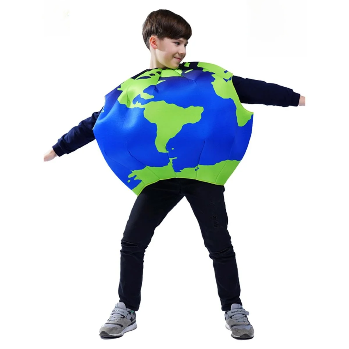 

Детский забавный костюм для пар, сценическое представление, класс земли, простой в использовании наряд на Хэллоуин, одежда для маленьких детей, традиционная одежда для детей...