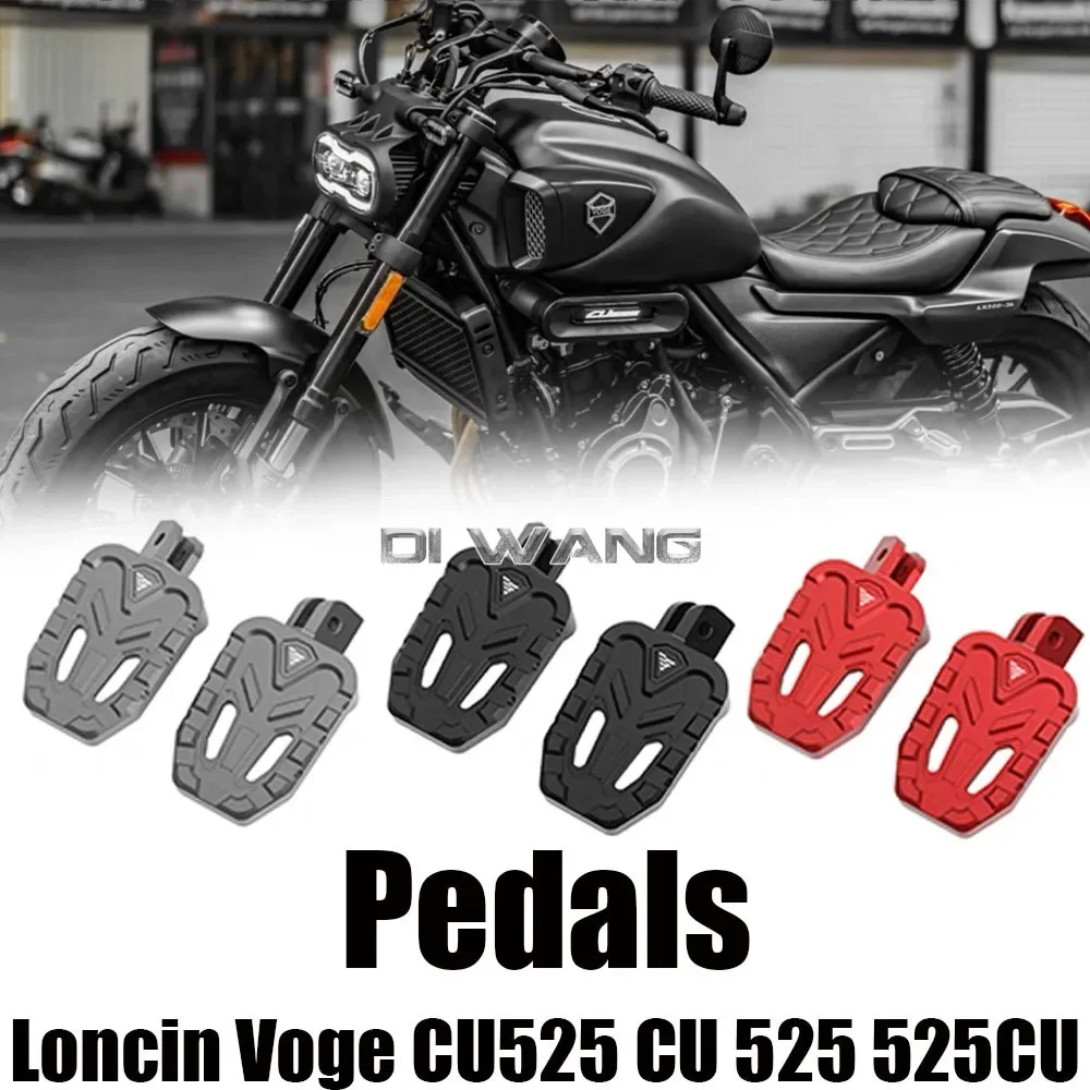 

Motorcycle Modified Foot Pads Widened and Enlarged Pedals Enlarged Rear Pedals FOR Loncin VOGE 525-CU CU525 525CU