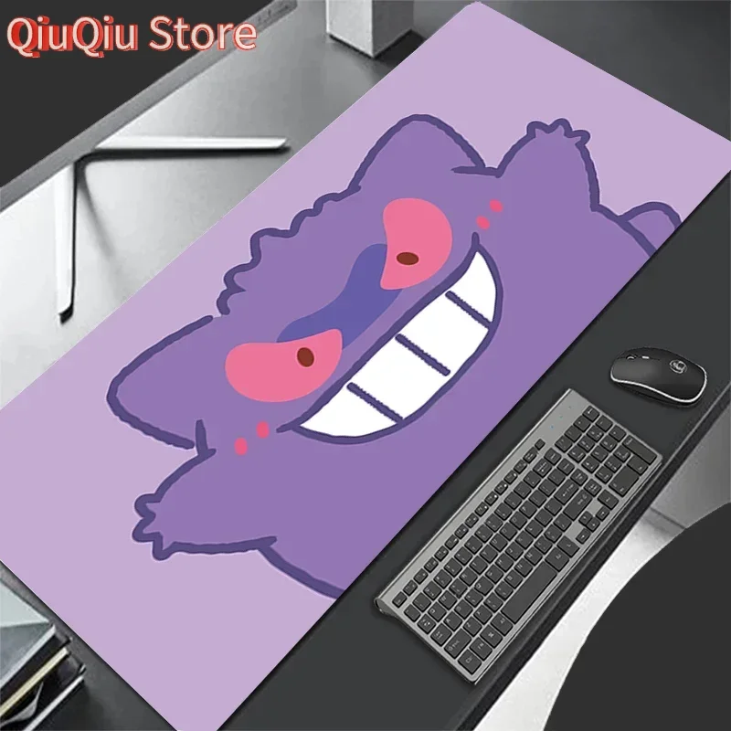 

Коврик для клавиатуры, качественный кожаный коврик для мыши Pokemon Gengar, коврики для клавиатуры, аксессуары для коврика для мыши, коврик для ПК, геймера, большой коврик для компьютерного стола, ноутбук Ke