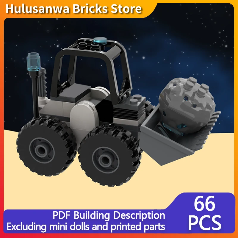 

Classic Vehicle Space Excavator Model MOC Building Bricks War Equipment Modular Technology Gifts Holiday Assemble Children Toys