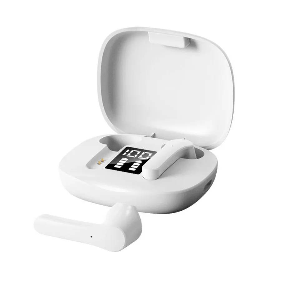 Js36 مجموعة بلوتوث معكرون متعدد الألوان مجموعة لاسلكية عرض الطاقة سماعات أذن ستيريو مقاومة للماء مع صندوق شحن