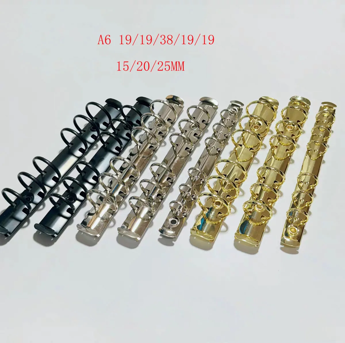 Mecanismo de clipe A6 19/19/38/19 15/20/25 mm