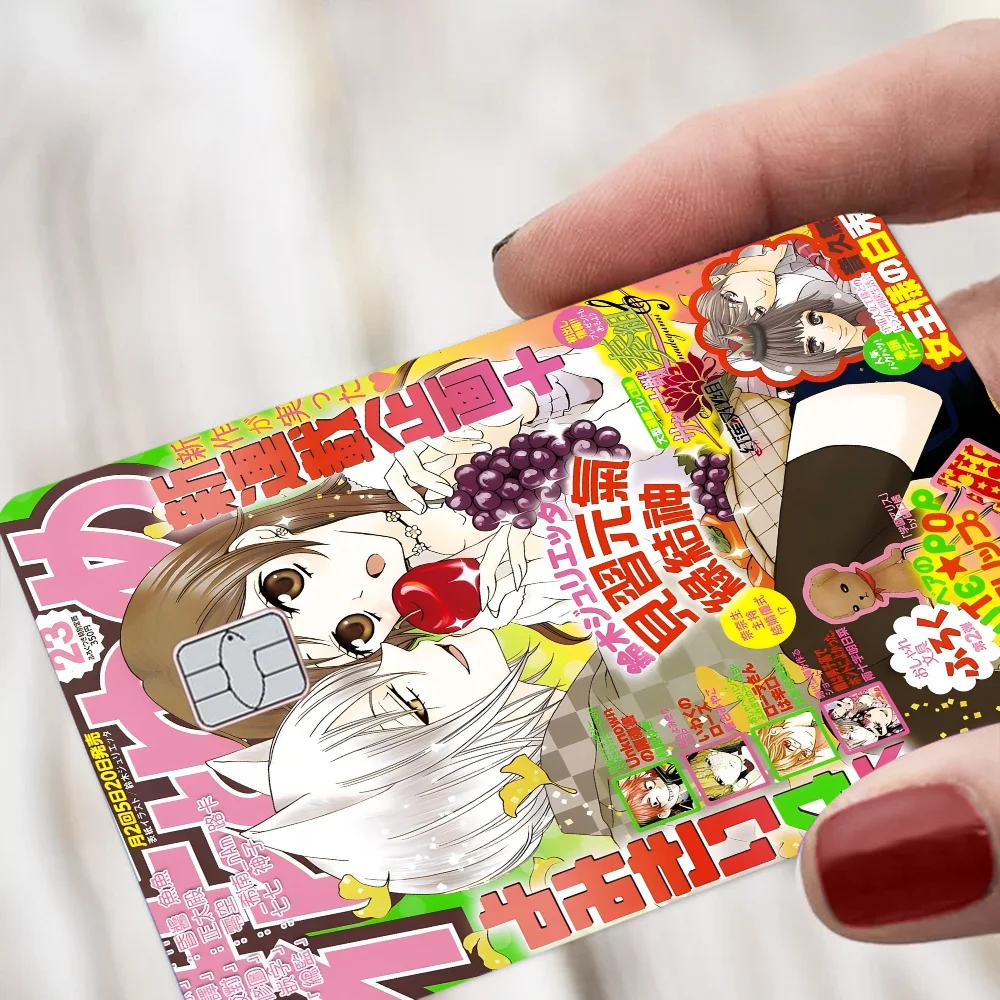 Anime Kamisama Hajimemashita Anime Spend Or Save Funny Shell On Off Ultra Thin No Fade Sticker Skin Cover For Debit Credit Card