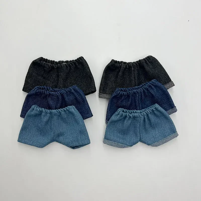 Baby pants 20cm15cm cotton doll jeans toy accessories doll clothes shorts doll clothes doll accessories