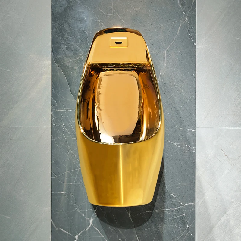 

Automatic sensing gold urinal ceramic men's tycoon gold urinal wall mounted gold urinal vertical urinal