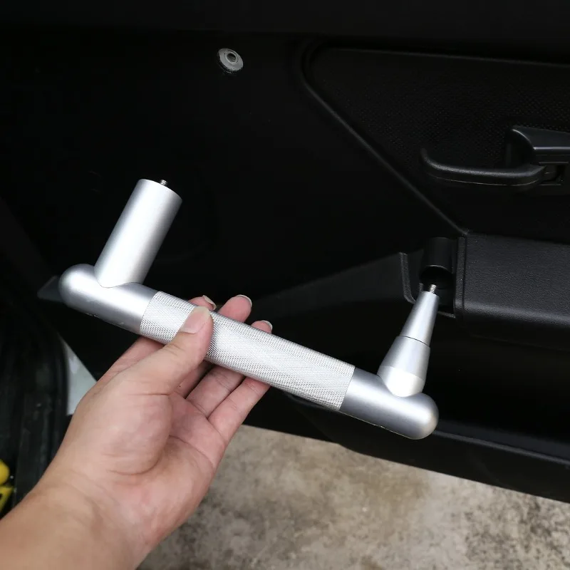 

For LADA NIVA 4X4 2009-2019 Aluminum Alloy Silver Car Inner Door Handle Cover Trim Interior Car Accessories