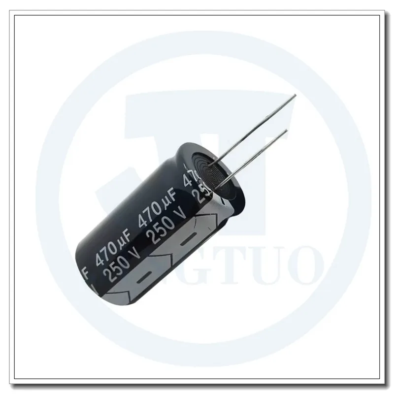 Capacitor Eletrolítico 250V 2.2/3.3/4.7/6.8/10uF 22uF 33uF 47uF 68uF 100uF 150uF 220uF 330uF 470uF 250WV