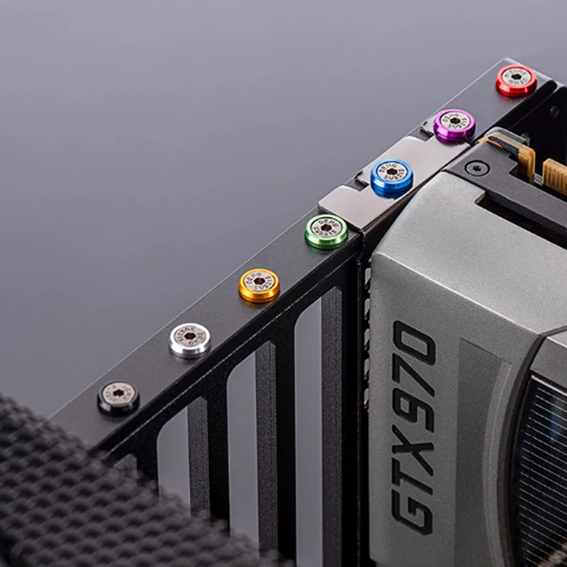 1 szt. M3 6 # 32 śruby 6MM 8MM + podkładki, śruby do upiększania obudowy komputera PC, do płyty głównej, zasilacza, karty graficznej