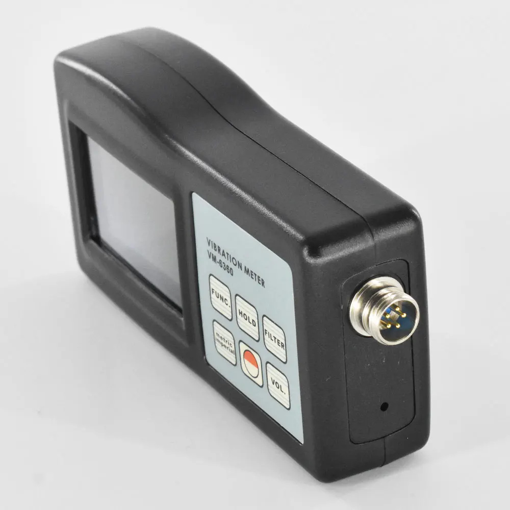 VM-6360 Numérique Vibration Testeur Mètre Analyseur avec CD Logiciel et Câble 0.01-400 mmmumental True RMS Vibromètre