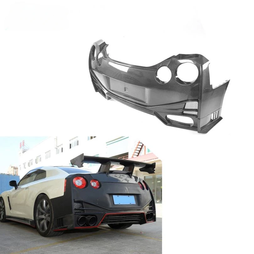 Carbon Auto Body Kits Rear Bumper for 09-15 NI SSAN GTR-R35 NISMO