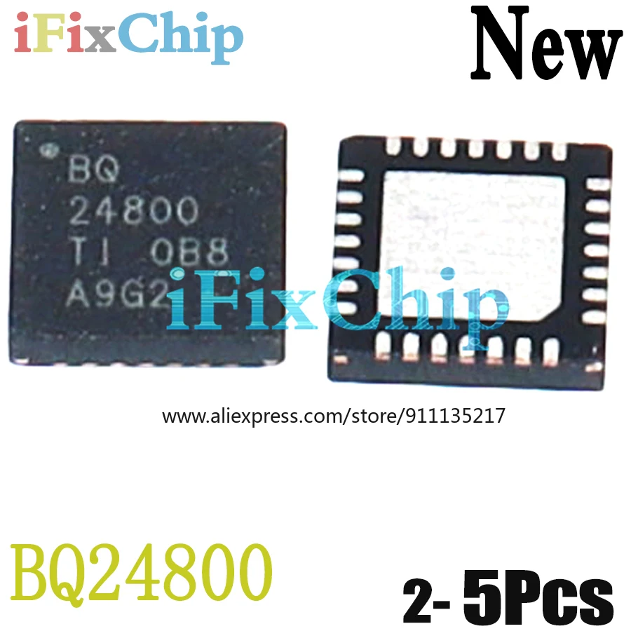 (2-5piece) 100% New BQ24800 BQ24800RUYR QFN-28 Chipset