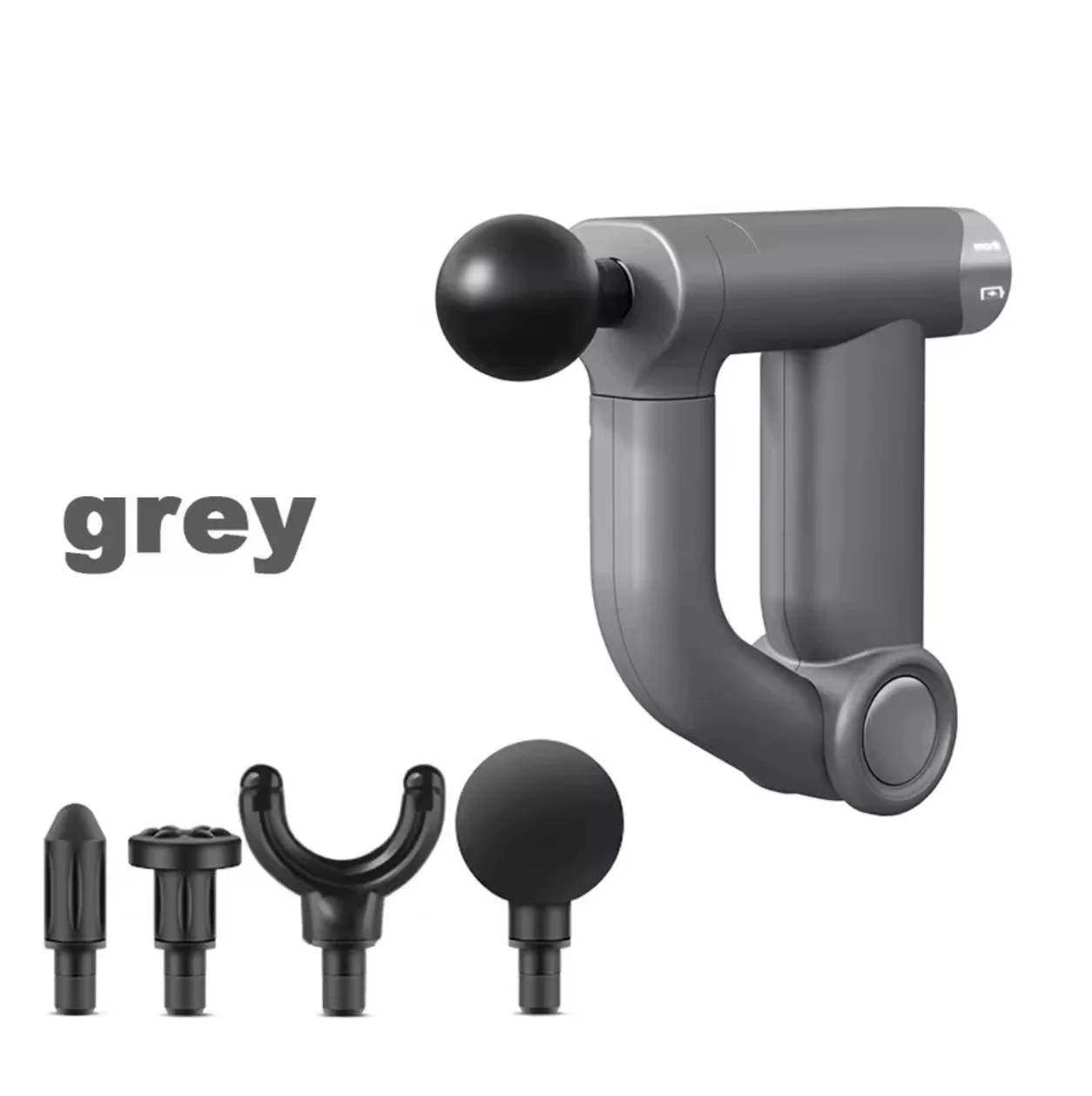 

Настраиваемый складной электрический перкуссионный массажер-пистолет для тела, шеи, спины, ног, фитнес-инструмент