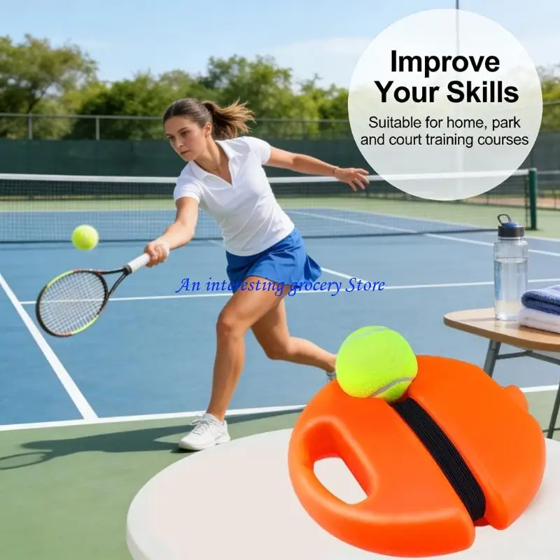 652D Tennis Practice Equipment Solos Practice Rebounder Tennis Trainer with String