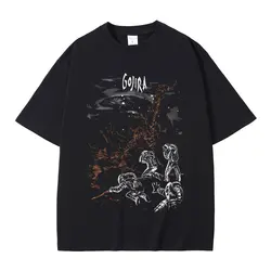 Limited French Vintage Metal Band Gojira From Mars To Sirius Album Graphic Tshirt Men Women Gothic Rock Music Oversized T-shirts