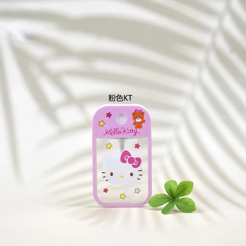 50ml Sanrio Hello Kitty Perfume Bottle Cartoon Spray Bottle Portable Liquid Container for Cosmetics Traveling Cute Press Bottle