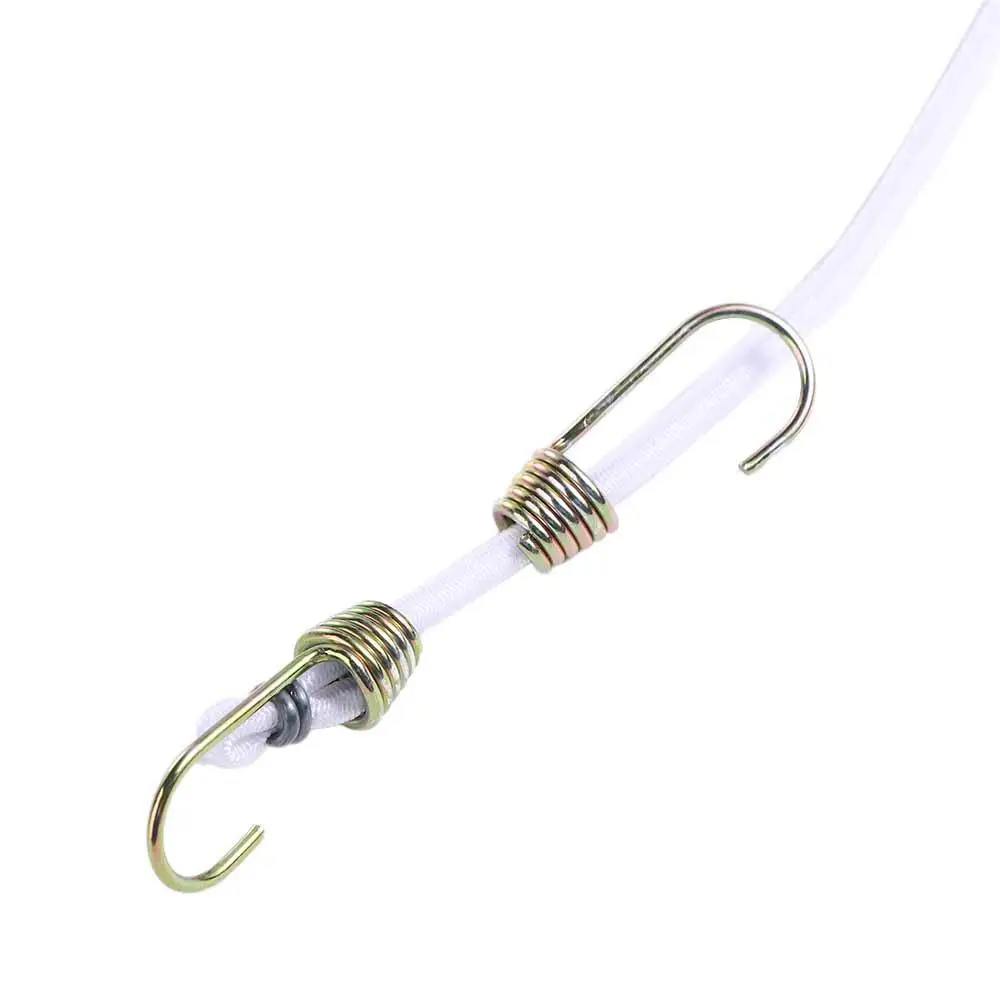 

25-30cm Tent Assembly Elastic Rope Stretch Tie Fixed Rope Straps Rope Binding Rope Bungee Cord Binding Rope Hooks