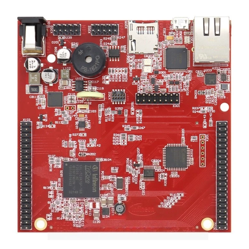TopElec KITA2GTC3873V3TFTTOBO1 TriCore AURIX TC387 MCU Evaluation Board 3.3V TFT Interface for Automotive Control
