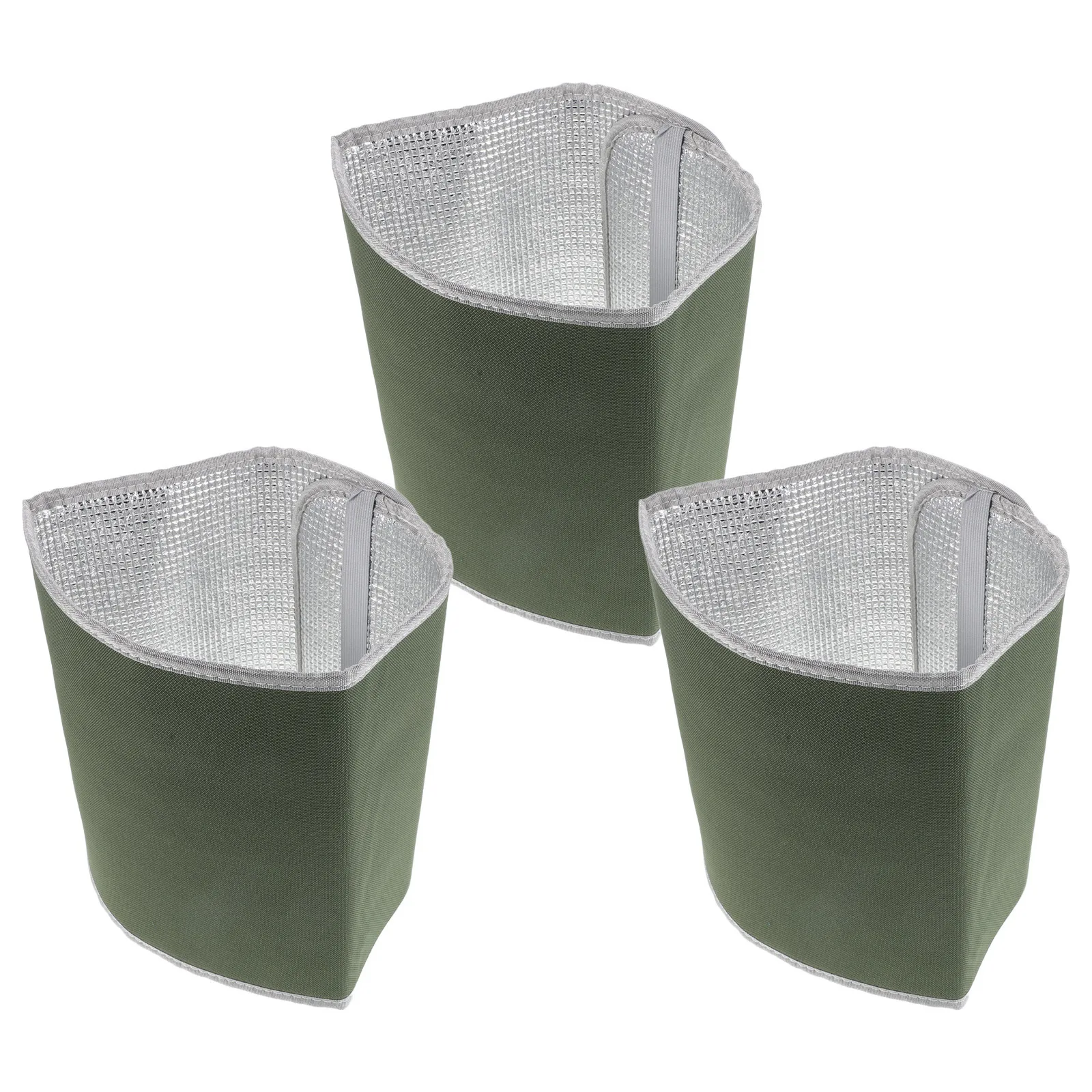 

3Pcs Insulated Plant Pot Covers Thermal Insulation Wrap Winter Frost Protection Outdoor Flower Pot Foil Covers Garden Plant