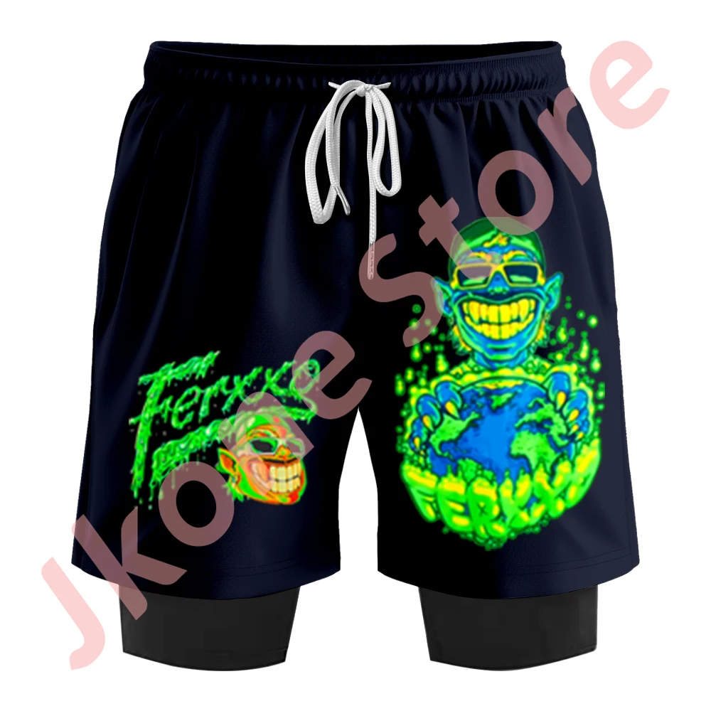 Ferxxo Calipsis Shorts para Homens e Mulheres, World Tour Merch Print, Calça Casual Streetwear, Moda, Ferxxo