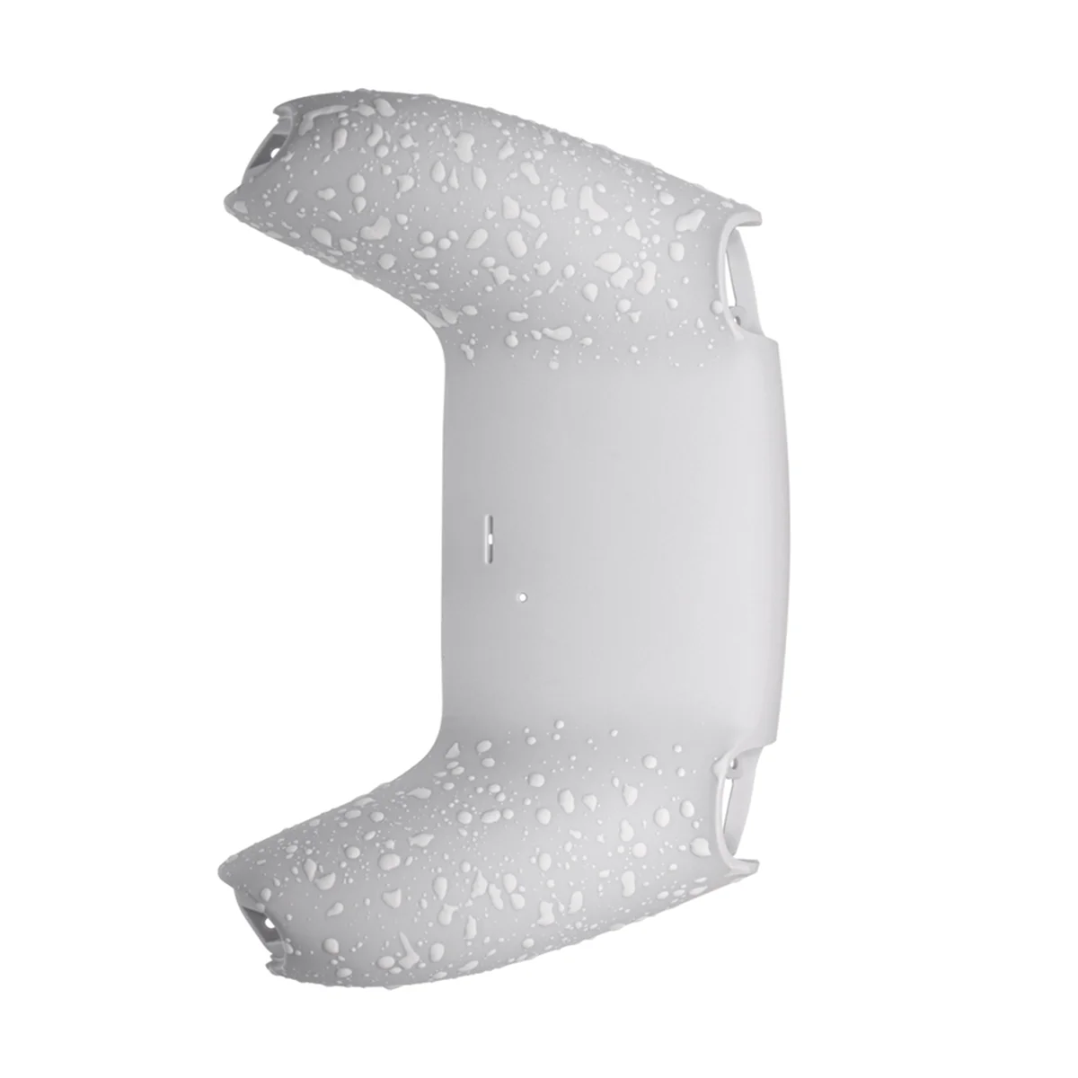 SMIEA Bottom Back Shell Non-Slip Rear Housing Game Improvement Replacement Parts for PS5 Controller White