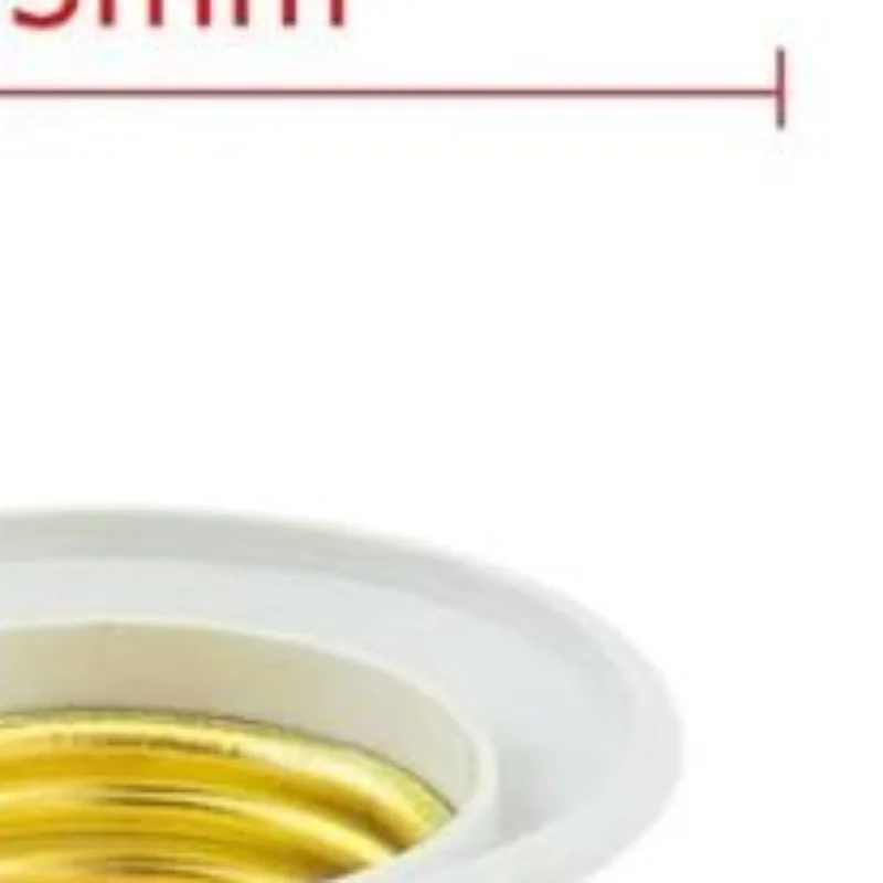 1Pcs Durable E27 Bulb Socket Adapter LED Light EU Plug Plastic Lamp Base Holder With Power On Off Control Switch