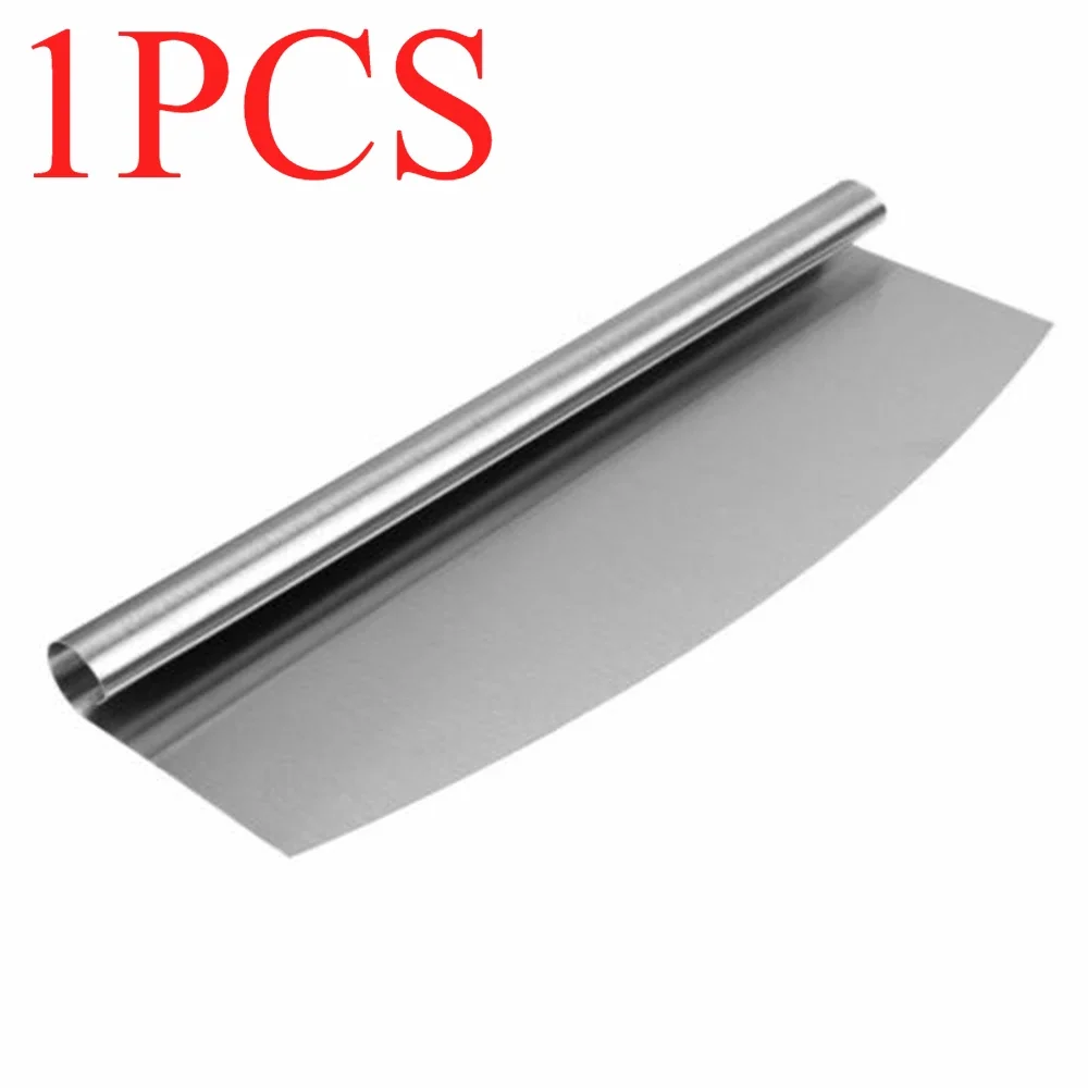 

1PCS FOR 12in Stainless Steel Professional Pizza Rocker Cutter Kitchen Pizza Cutter Cooking Cooker for Slicing