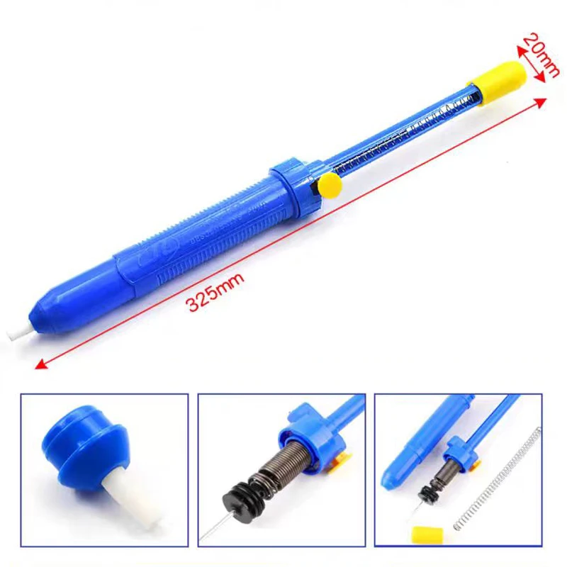 Desoldering pump Solder suction High temperature resistant solder remover, suction pen, suction cup, vacuum solder removal tool