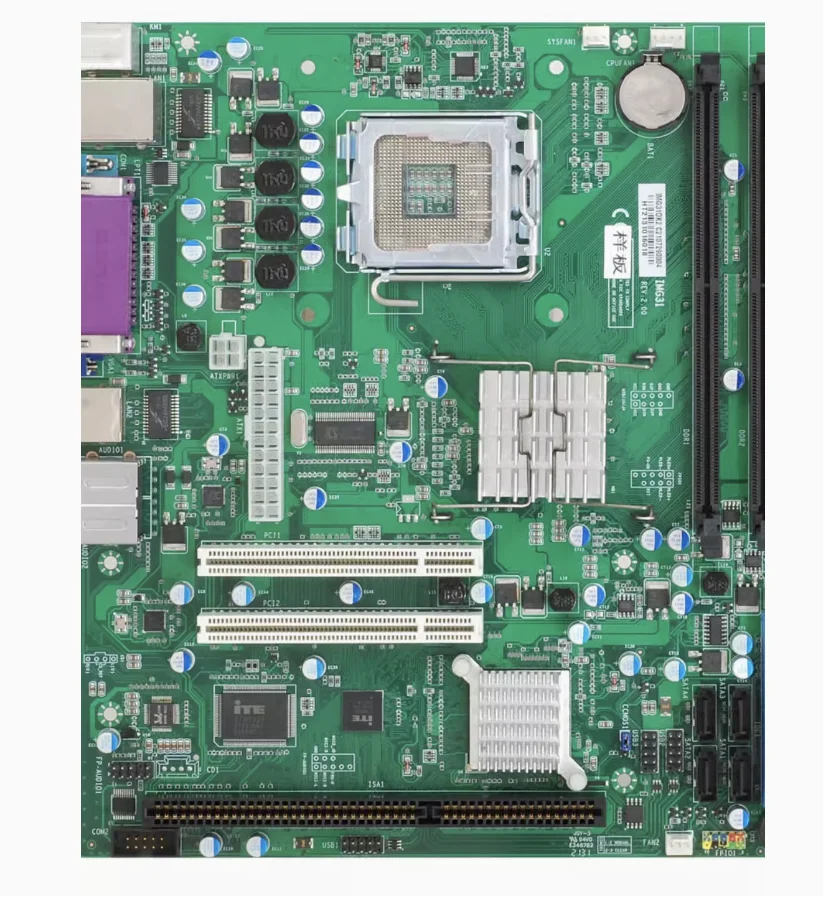 

Robust ISA G31 Motherboard for Industrial Applications, 1 ISA, 2 PCI, Dual Ethernet