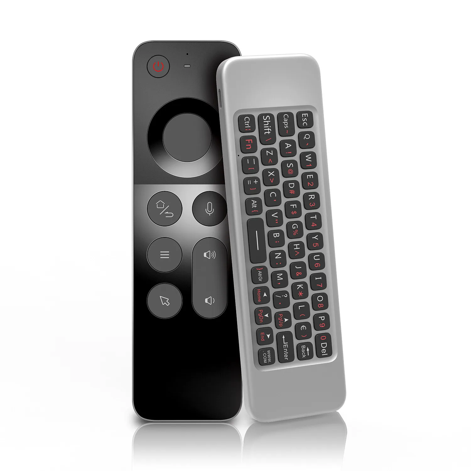 

Thin Intelligent Voice 2.4Ghz Wireless Air Mouse Mice Keyboard Remote Controller 3 in 1 For Pad PC TV Box Projector Phone Gifts