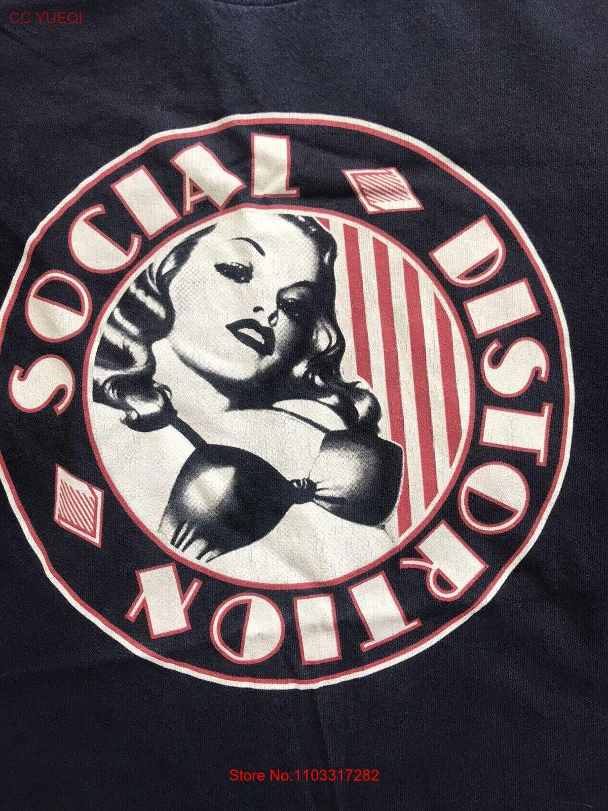 Винтажная редкая футболка с искажением, бикини для девушек, Майк, Несс, рок, 3XL, 90-е EUC