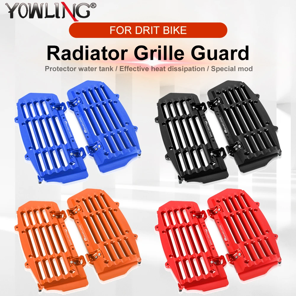 

CNC Radiator Guards For 350 450 SX-F 250 350 XC-F 2016 2017 2018 2019 2020 2021 2022 2023 Motorcycle Radiator Grille Guard Cover