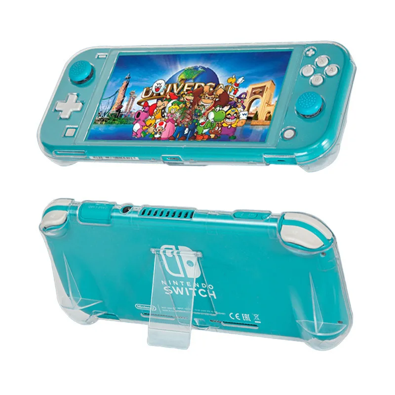 NS Transparent Case Hard Protective Cover Anti-Scratch Crystal Shell Compatible Nintendo Switch Lite Game Console Accessories