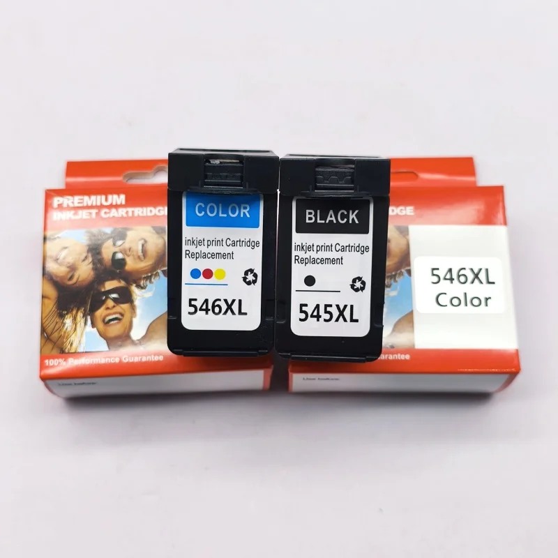 خرطوشة حبر متوافقة PG545 545XL 546XL لاستبدال Canon 545 CL546 للطابعة Pixma MG3051 MG3052 MG3053 MX490